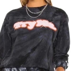 Revolve By Samii Ryan Try Me Crewneck Sweatshirt Small